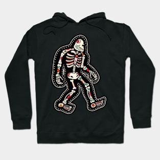 Day of the Dead Bigfoot Hoodie